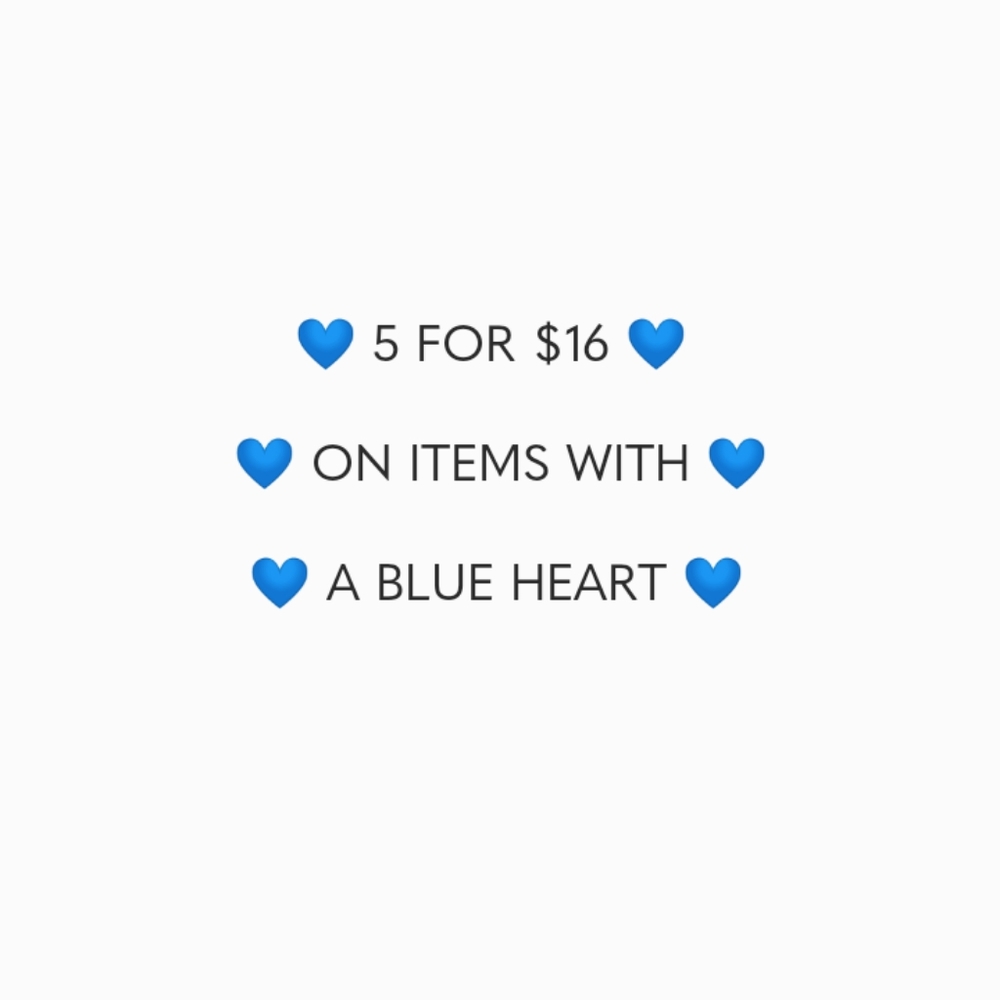 💙 5 FOR $16 ON CLOTHING WITH 💙